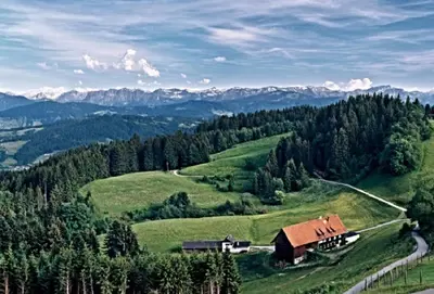 Naturlandschaft in der Nähe der Ferienwohnung