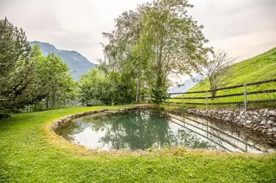 Naturlandschaft in der Nähe des Ferienhauses