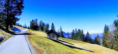 Naturlandschaft in der Nähe des Ferienhauses