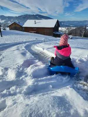 Ausblickhof Ferienwohnung im Winter