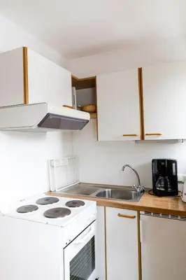 Küche/Küchenzeile in der Unterkunft Haus Theresia