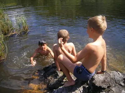 Naturlandschaft in der Nähe der Ferienwohnung