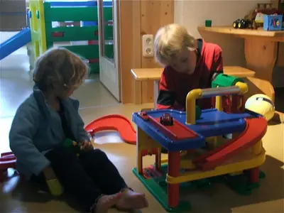 Der Kid's Club in der Unterkunft Pension Jägerheim