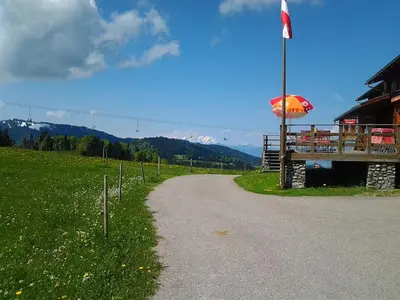 Naturlandschaft in der Nähe des Hotels