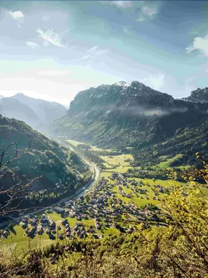 Naturlandschaft in der Nähe der Ferienwohnung