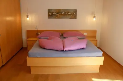 Ein Bett oder Betten in einem Zimmer der Unterkunft Appartment Moosbrugger