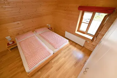 Ein Bett oder Betten in einem Zimmer der Unterkunft Der BiscHOF