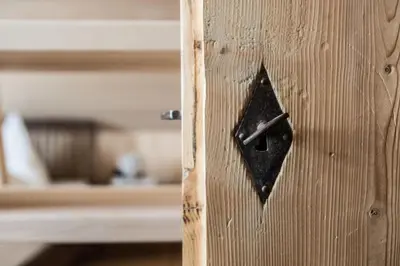 Ein Bett oder Betten in einem Zimmer der Unterkunft HOLZGAUER HAUS