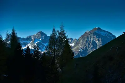 Naturlandschaft in der Nähe der Ferienwohnung