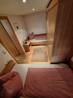 Ein Bett oder Betten in einem Zimmer der Unterkunft Romantikhus