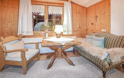 Ein Sitzbereich in der Unterkunft Traumhafte Ferienwohnung
