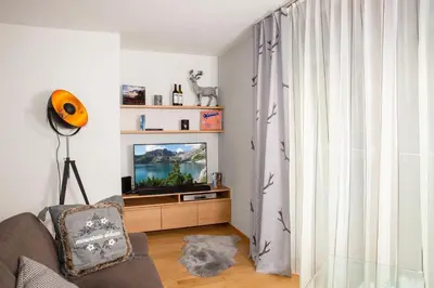 TV/Unterhaltungsangebot in der Unterkunft Mountain Deluxe