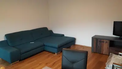 Ein Sitzbereich in der Unterkunft RELAX in der Natur 2 Zimmer Apartment - im Grünen - Ruhelage