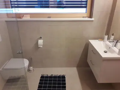 Ein Badezimmer in der Unterkunft Chalet Vacanza
