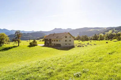 Naturlandschaft in der Nähe der Ferienwohnung
