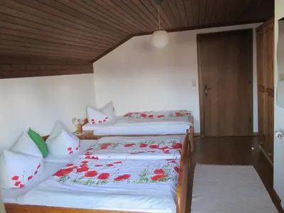 Ein Bett oder Betten in einem Zimmer der Unterkunft Haus Schneider