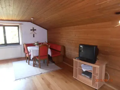 TV/Unterhaltungsangebot in der Unterkunft Haus Schneider