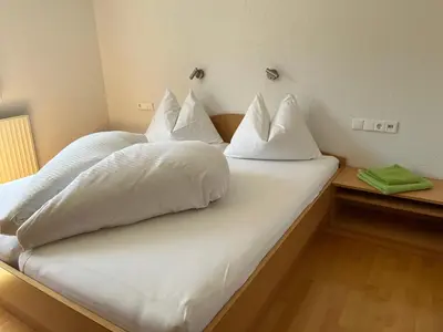 Ein Bett oder Betten in einem Zimmer der Unterkunft Appartement Bellevue