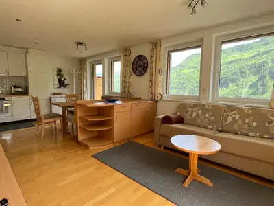 Küche/Küchenzeile in der Unterkunft Appartement Bellevue