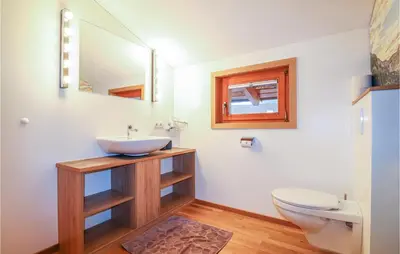 Ein Badezimmer in der Unterkunft Ferienwohnung In Dalaas
