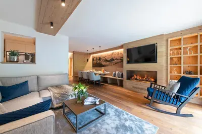 TV/Unterhaltungsangebot in der Unterkunft Brunnenhof Luxury Apartments