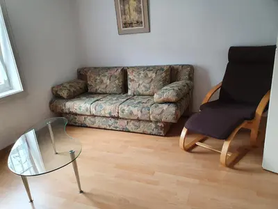 Ein Sitzbereich in der Unterkunft Helene Hohenems, 4-12 P, Haus, 4 Schlafzimmer, Küche, Parkplatz, Garten, Wifi
