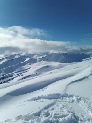 Haus Furka im Winter