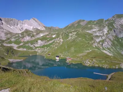 Naturlandschaft in der Nähe des Ferienhauses
