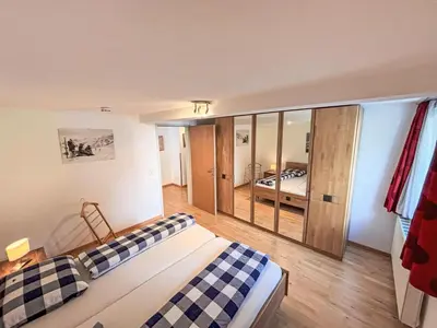 Ein Bett oder Betten in einem Zimmer der Unterkunft Apartment Living House Vandans by Interhome