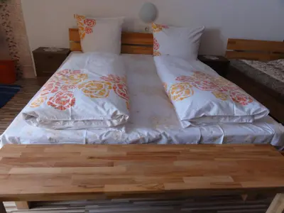 Ein Bett oder Betten in einem Zimmer der Unterkunft Haus Agnes