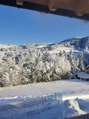 Living Apartment im Winter