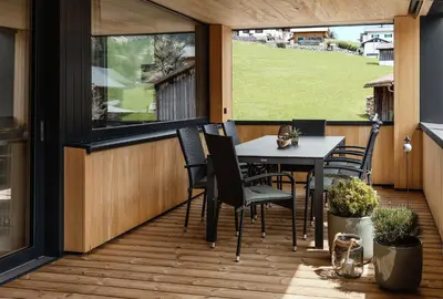 Grundriss der Unterkunft Verwall Apartment Arlberg - mit Sauna, Balkon und Skiraum