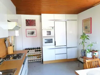 Küche/Küchenzeile in der Unterkunft Dimai House 1970s