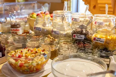 Essen im Hotel oder in der Nähe
