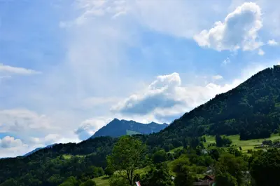 Naturlandschaft in der Nähe der Ferienwohnung