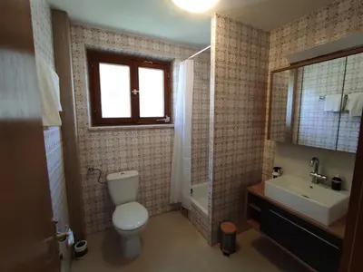 Ein Badezimmer in der Unterkunft Ferienhaus Sarah