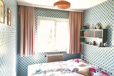 Ein Bett oder Betten in einem Zimmer der Unterkunft Dimai House 1950s