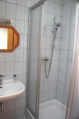 Ein Badezimmer in der Unterkunft Ferienwohnung Bickel