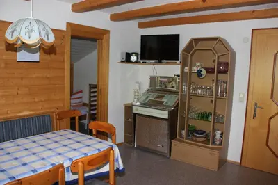 Küche/Küchenzeile in der Unterkunft Ferienwohnung Bickel