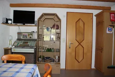 Küche/Küchenzeile in der Unterkunft Ferienwohnung Bickel