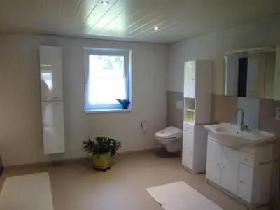 Ein Badezimmer in der Unterkunft Ferienwohnung Maari