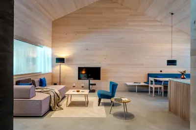 TV/Unterhaltungsangebot in der Unterkunft Fuchsegg Eco Lodge