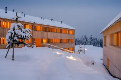 Fuchsegg Eco Lodge im Winter