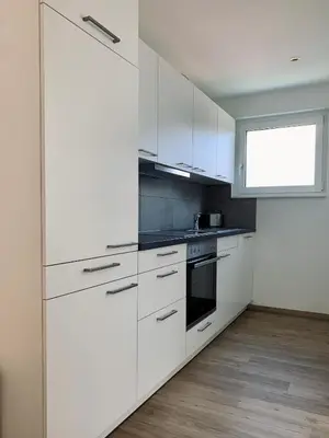 Küche/Küchenzeile in der Unterkunft Bellevue Apartments