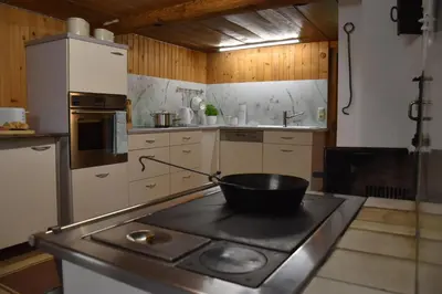 Küche/Küchenzeile in der Unterkunft Ferienhaus Brittenberg
