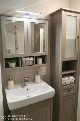 Ein Badezimmer in der Unterkunft Haus Bregenz Apartment Festspiele