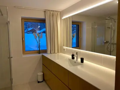 Ein Badezimmer in der Unterkunft Ferienwohnung Übelher