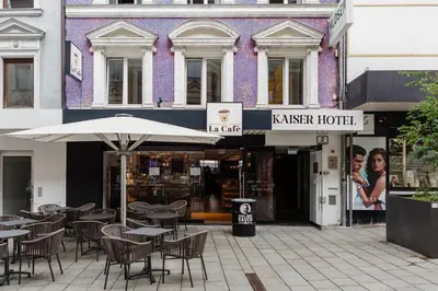 Das Gebäude in dem sich das Hotel befindet