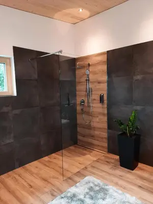Ein Badezimmer in der Unterkunft Alpha Apartment