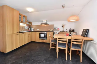 Küche/Küchenzeile in der Unterkunft Ferienwohnung Frömlig